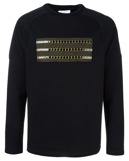 Les Benjamins applique detail sweatshirt XL Cotton/Polyamide/Polyurethane/Spandex/Elastane