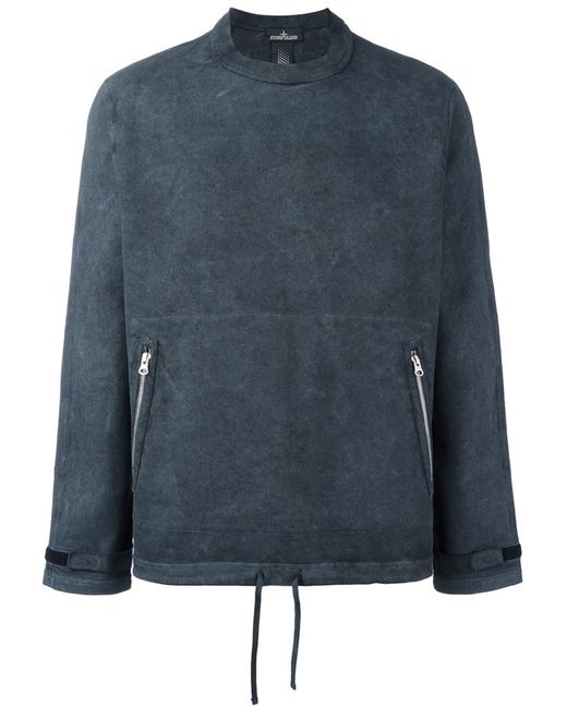 Stone Island Shadow Project zipped pockets sweatshirt Large