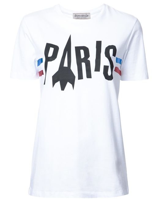 Être Cécile Paris Rocket T-shirt Large Cotton