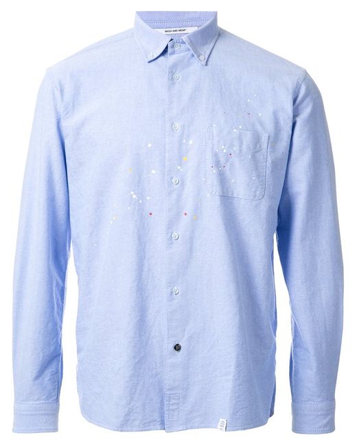 Bedwin & The Heartbreakers spotted button down shirt 2