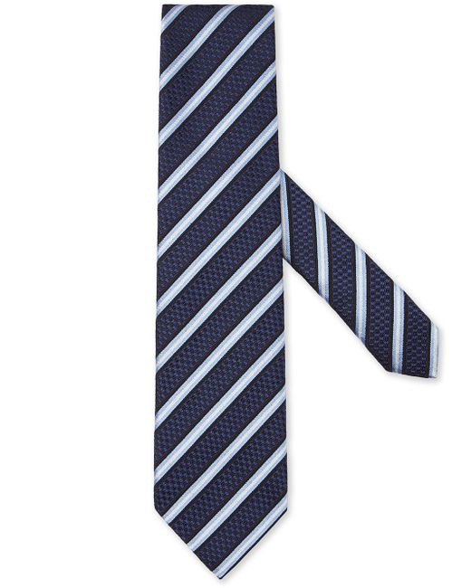 Ermenegildo Zegna silk striped tie