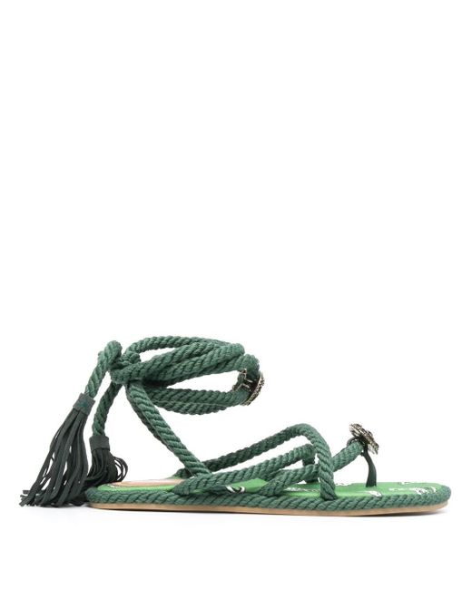 Etro rope strap sandals