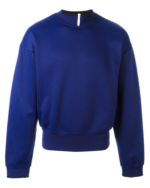Maison Margiela zip collar sweatshirt 48 Cotton/Polyamide