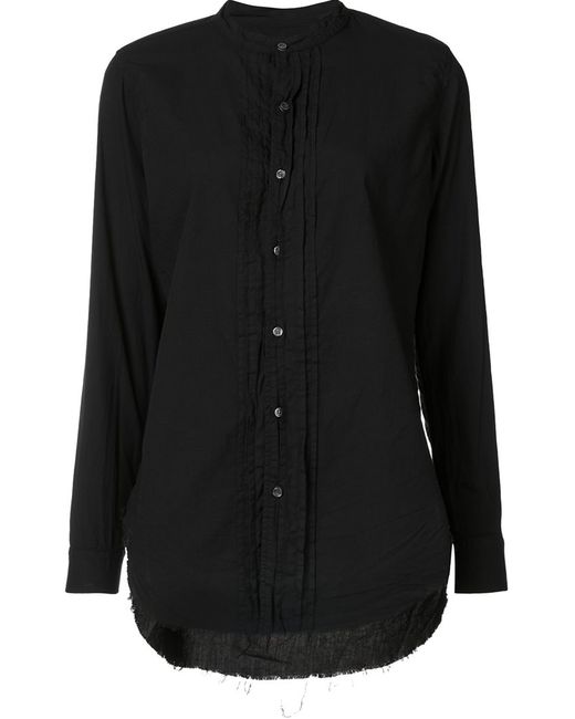 Nsf band collar shirt XS Cotton/Tencel