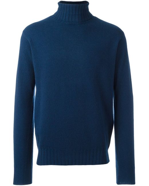 Aspesi turtleneck pullover 54 Wool/Yak/Cashmere