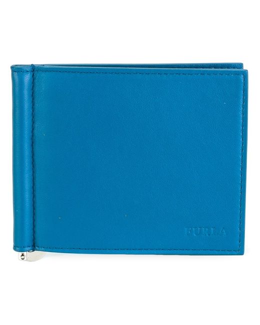 Furla flap closure portfolio wallet Leather