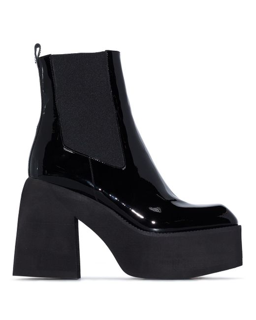 Nodaleto 105mm leather ankle boots