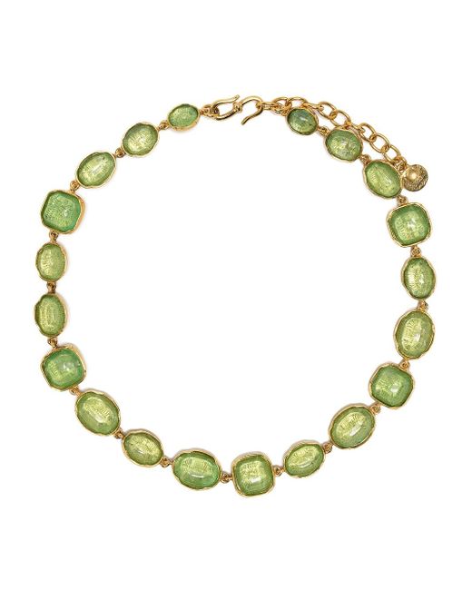 Goossens Cabochons row necklace