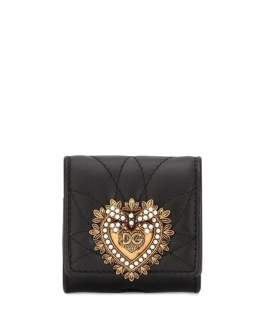 Dolce & Gabbana Devotion leather coin purse