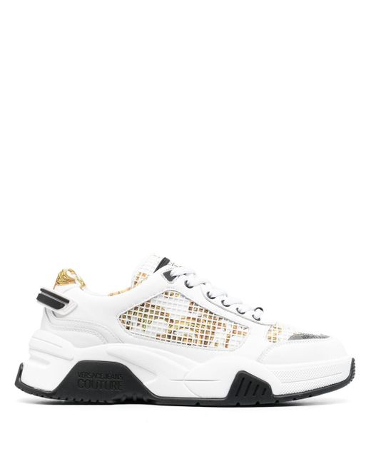 Versace Jeans Couture Barocco-print chunky sneakers