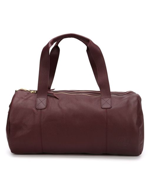 Herschel Supply Co. leather duffle bag