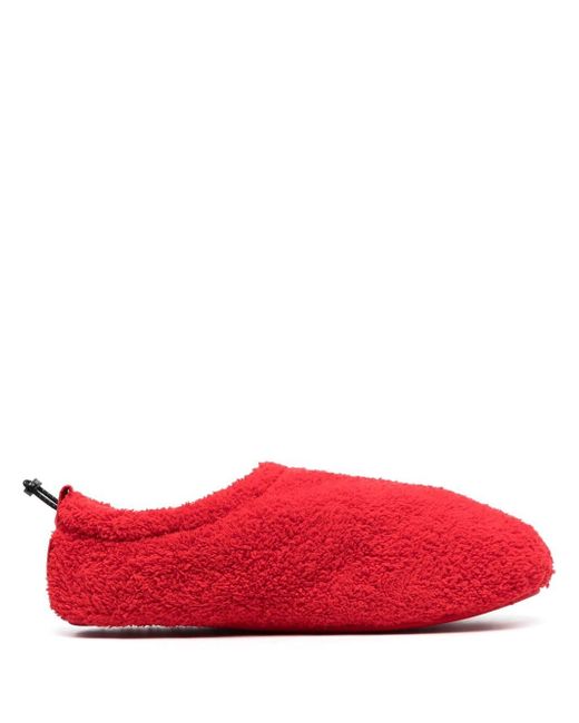 Undercover faux-shearling slippers