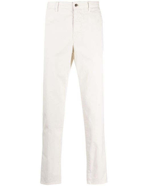 Incotex straight-leg cotton trousers