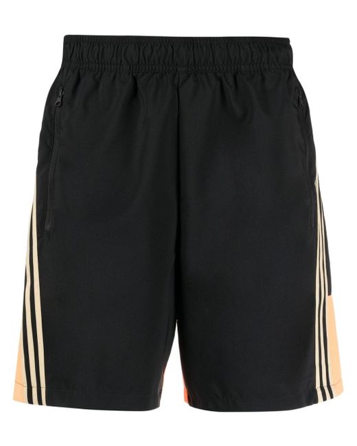 Adidas panelled running shorts