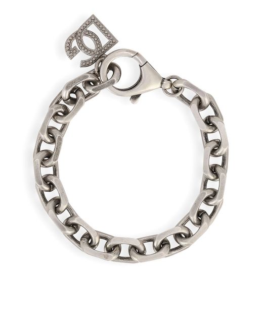 Dolce & Gabbana chunky curb-chain bracelet