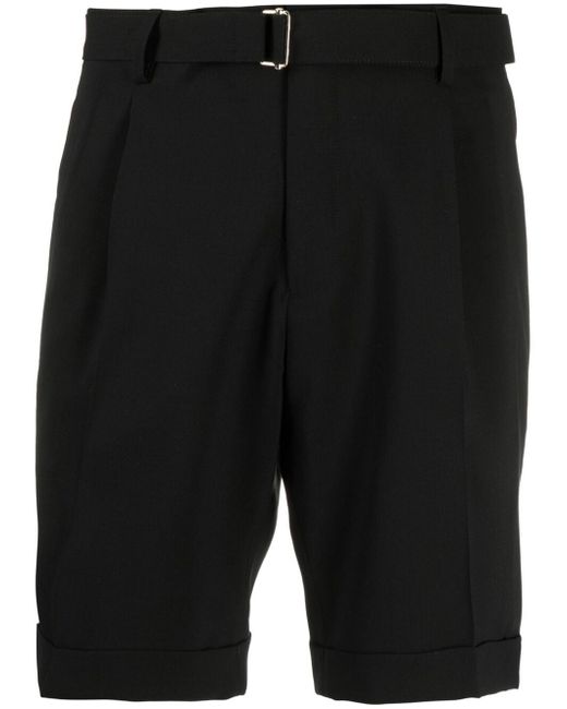 Briglia 1949 pleat-detail belted tailored shorts