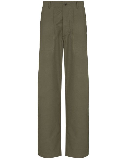 OrSlow straight-leg cotton trousers