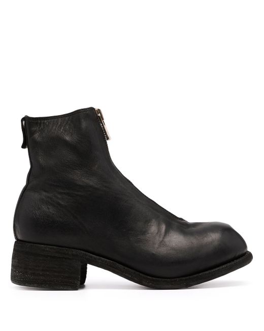 Guidi zip-up ankle boots