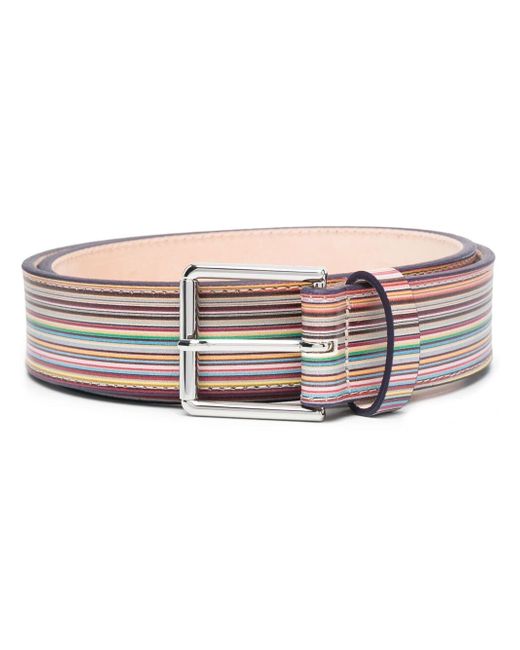 Paul Smith striped belt