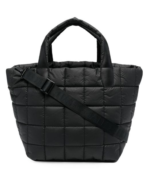 VeeCollective large quilted tote bag