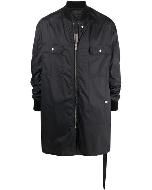 Rick Owens DRKSHDW zip-up padded jacket