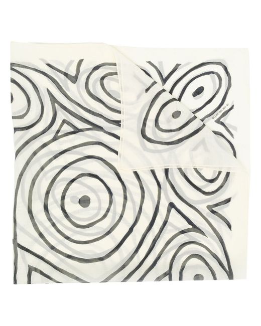 10 Corso Como abstract-print scarf