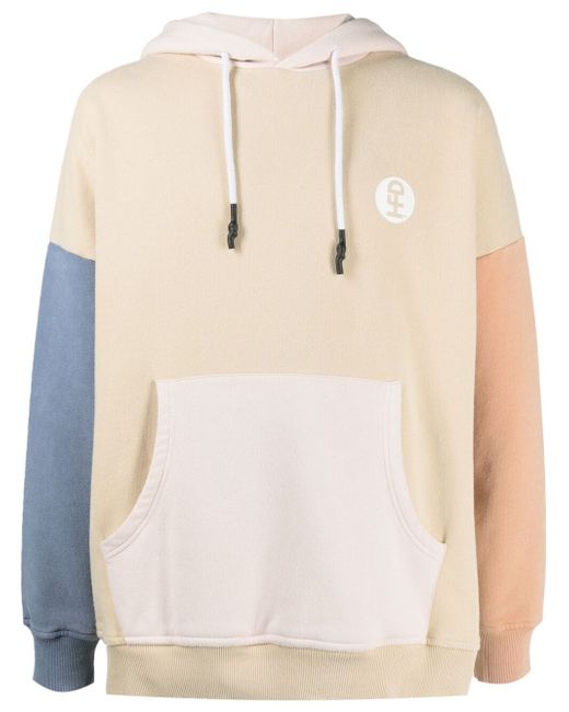 Honey Fucking Dijon colour-block long-sleeved hoodie