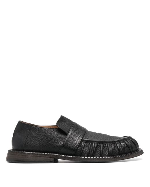 Marsèll Alluce grained leather loafers