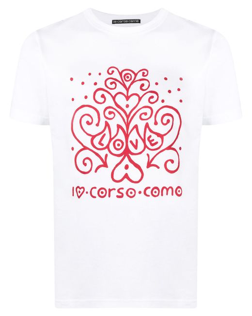 10 Corso Como logo-print short-sleeved T-shirt