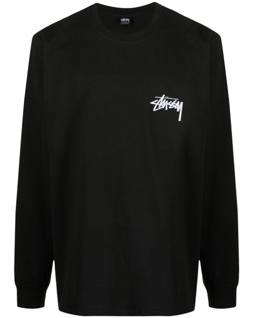 Stussy logo crew-neck sweatshirt