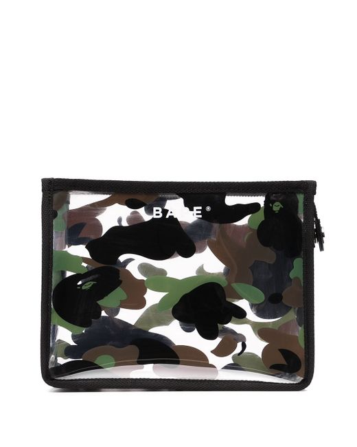 A Bathing Ape 1st Camo camouflage pouch