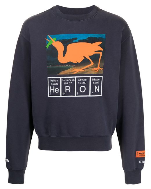 Heron Preston Periodic logo-print sweatshirt