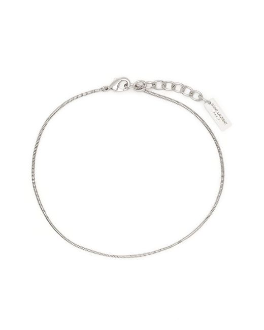 Saint Laurent thin chain bracelet