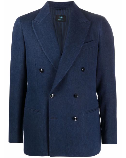 Mp Massimo Piombo double-breasted structured blazer