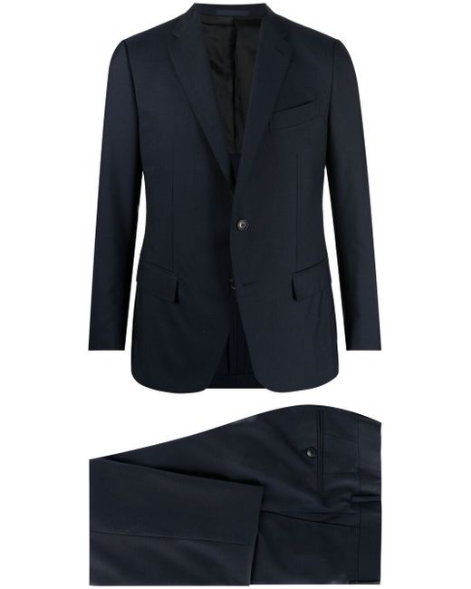 Caruso two-piece wool suit