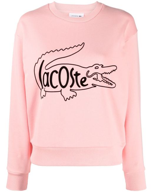 Lacoste logo-print cotton sweater