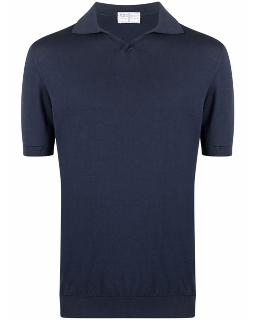 Fedeli jersey collared T-shirt
