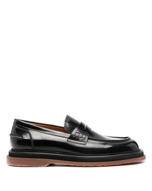 Buttero® chunky slip-on leather loafers