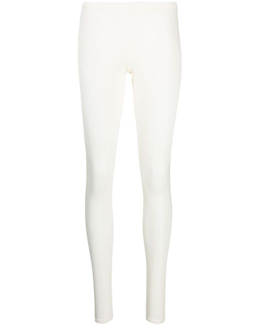 Maison Close stretch-fit ribbed leggings