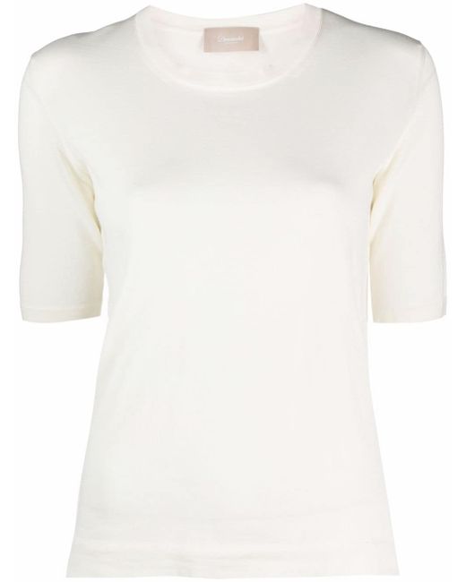 Drumohr short-sleeved cotton T-shirt