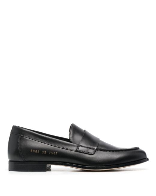 Common Projects almond-toe leather loafers