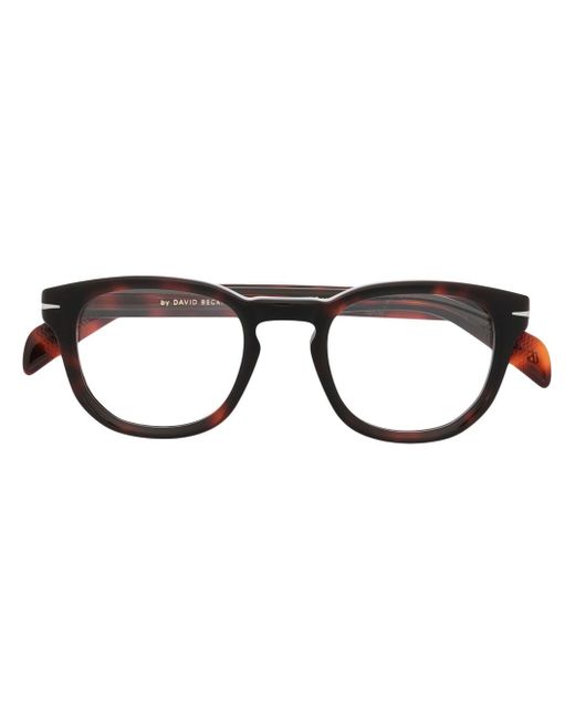 David Beckham Eyewear tortoiseshell-frame glasses