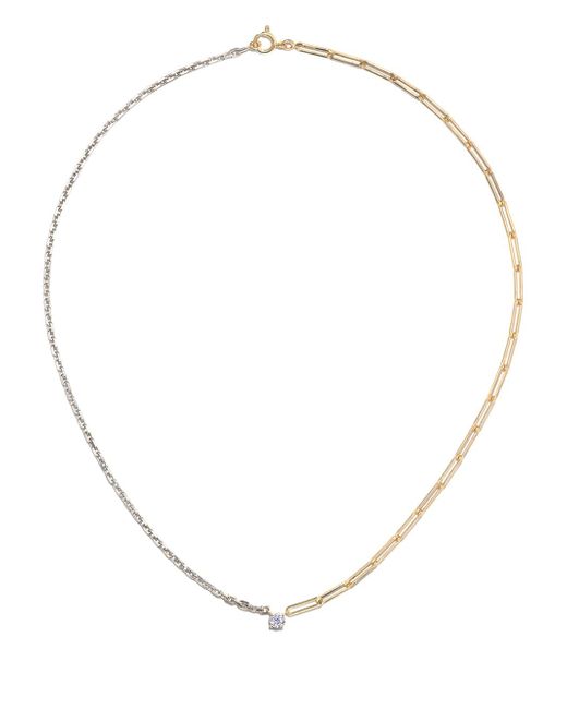 Yvonne Léon 18kt white and yellow gold necklace