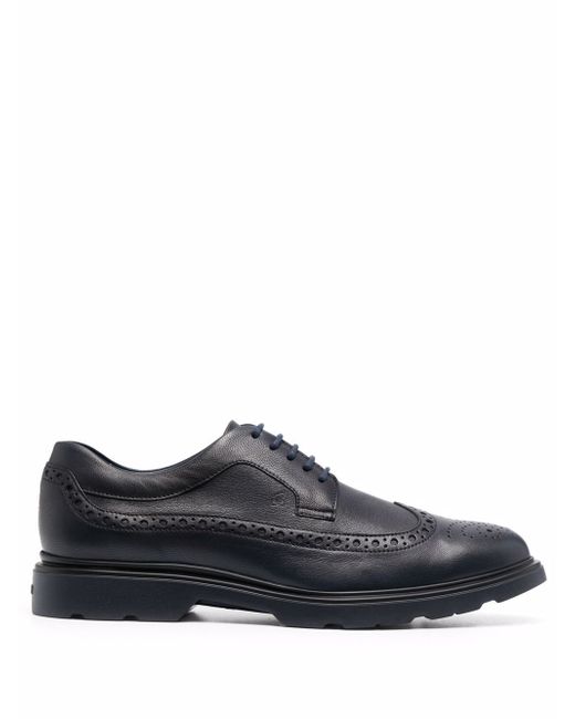 Hogan Route leather brogues