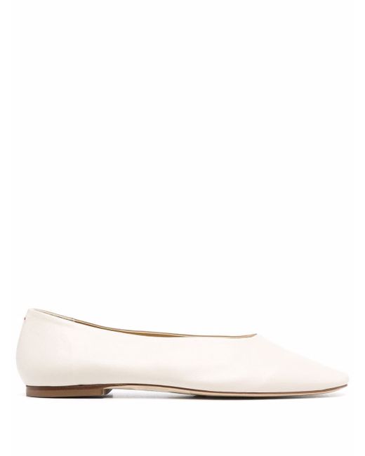 Aeyde round-toe ballerina shoes