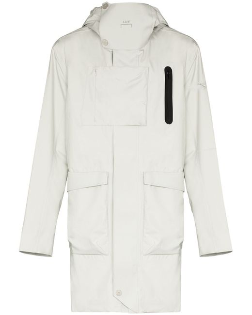 A-Cold-Wall concealed-fastening hooded jacket