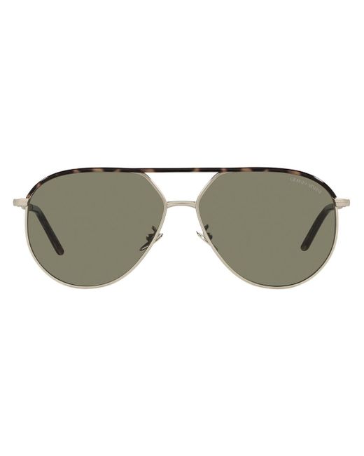 Giorgio Armani aviator-frame sunglasses