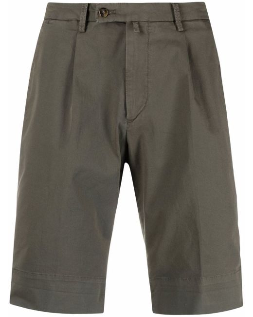 Briglia 1949 inverted pleat bermuda shorts