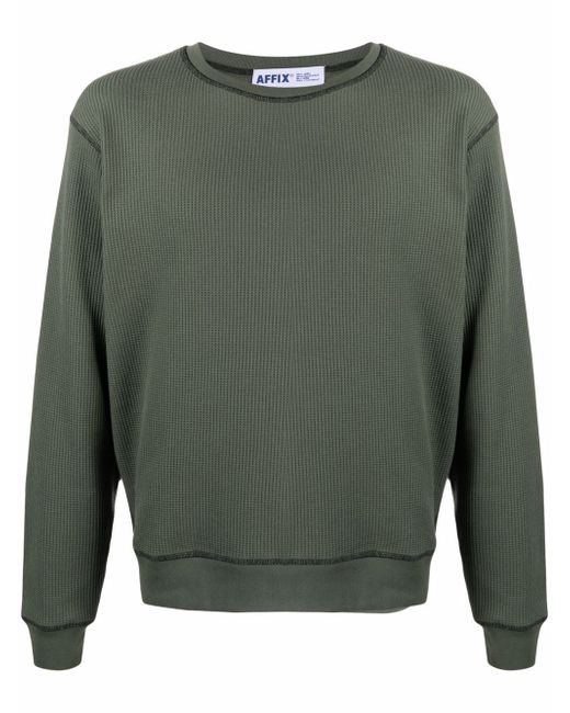 Affix logo-print sweatshirt