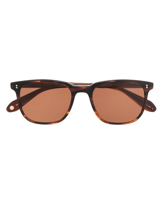 Garrett Leight tortoiseshell square sunglasses